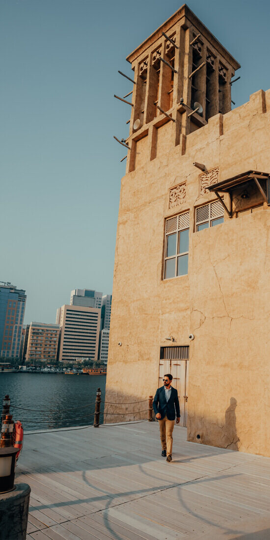 All For The Gram, Most Instagrammable Dubai - Al Seef Traditional Wind Tower