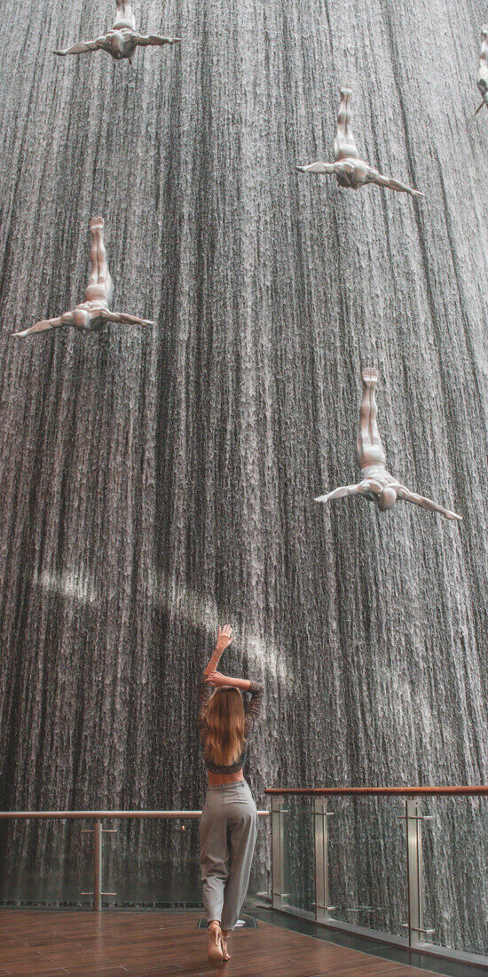 All For The Gram, Most Instagrammable Dubai - Human Waterfalls