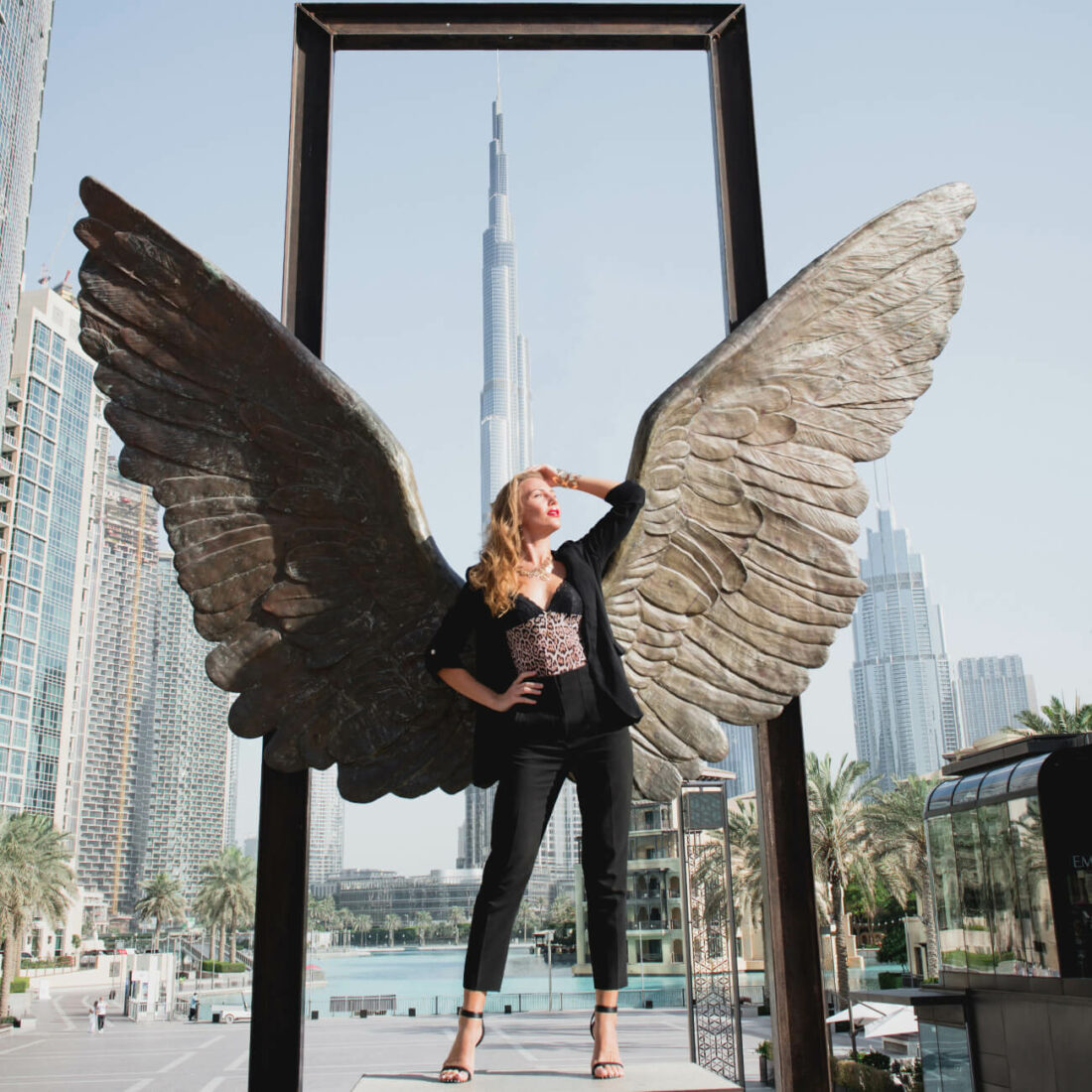 All For The Gram, Most Instagrammable Dubai - Wings Of Mexico Statue