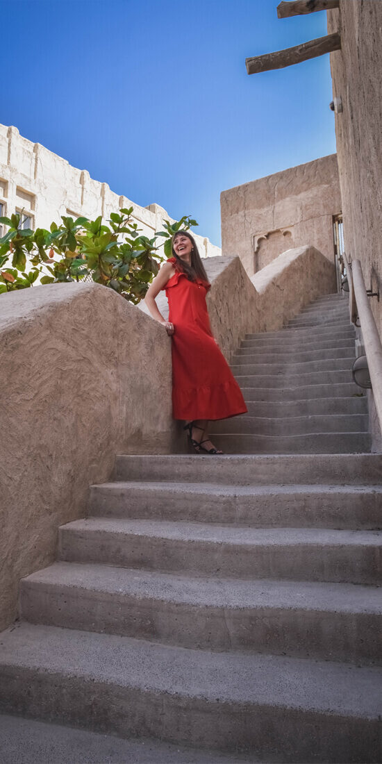 All For The Gram, Most Instagrammable Dubai - Al Seef Stairs