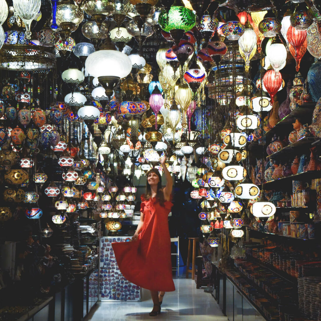 All For The Gram, Most Instagrammable Dubai - Old Souq Lantern Shop