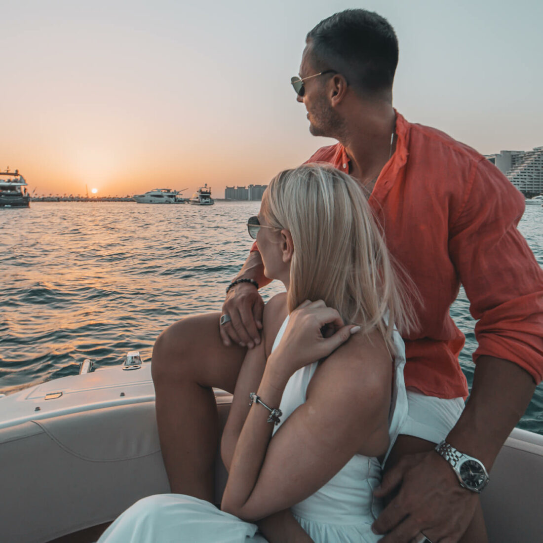 All For The Gram, Most Instagrammable Dubai - Enjoying Sunsets Onboard A Boat