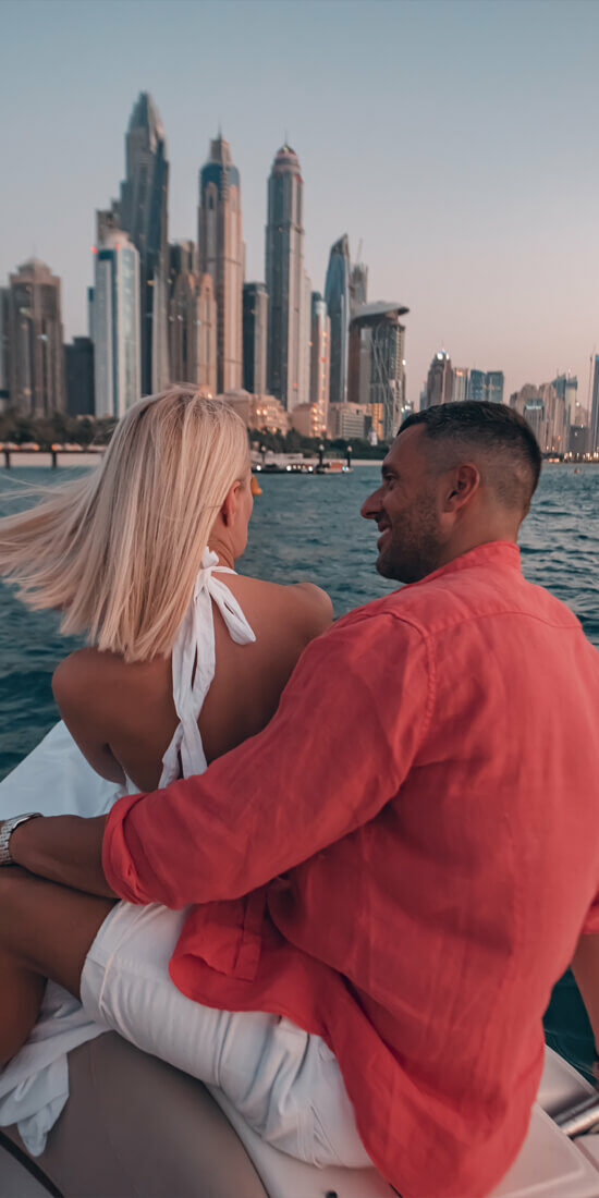 All For The Gram, Most Instagrammable Dubai - Romance With The Dubai Marina Skyline